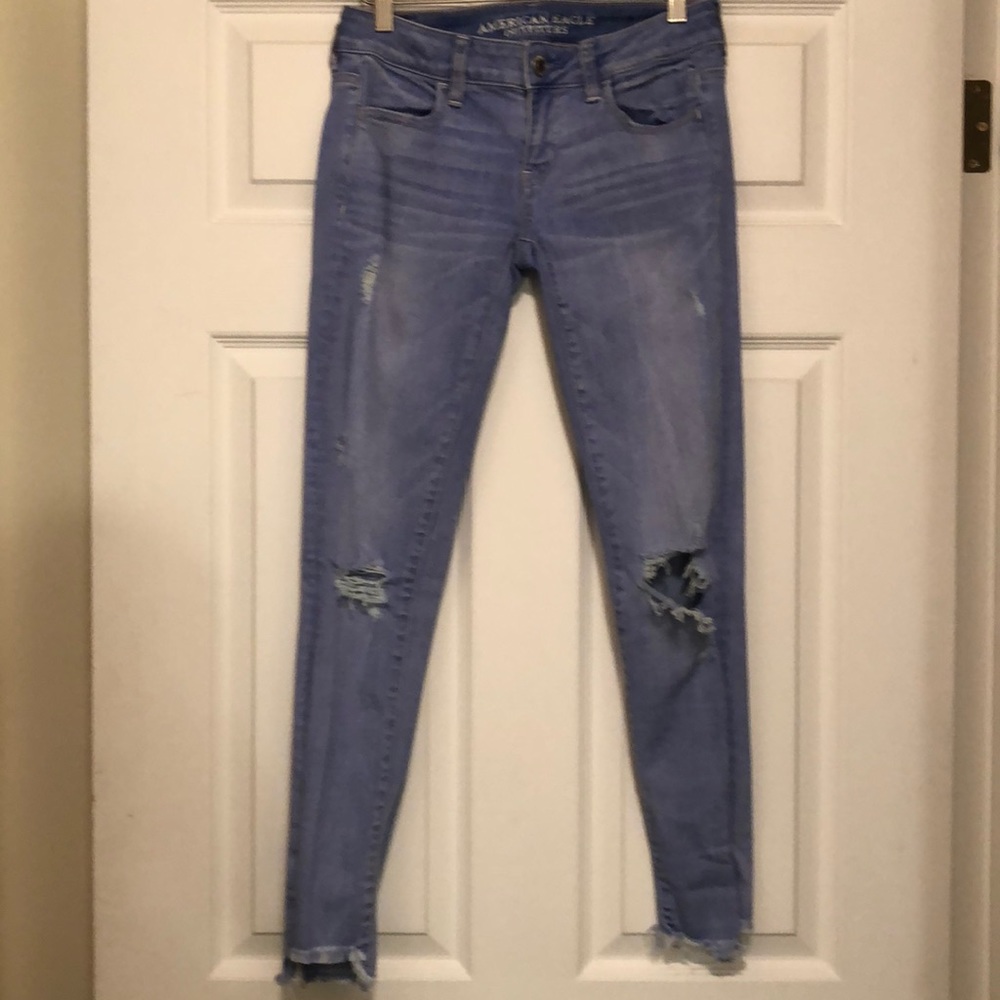 American Eagle Super Low Ankle Jegging